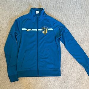 Nike Atlético Madrid Blue and Orange Track Jacket